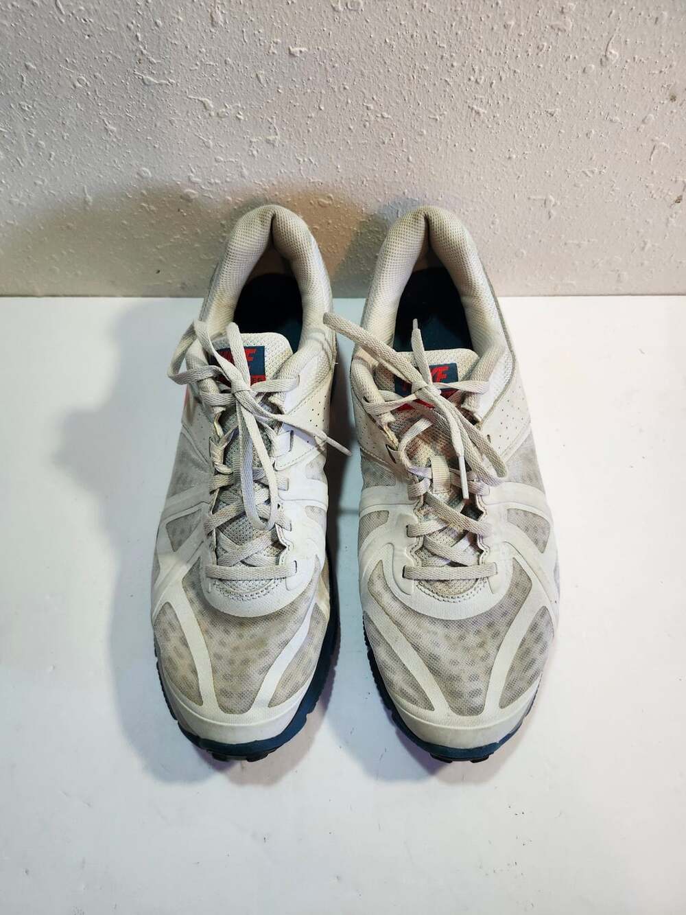 Nike Reax Run 5 White Athletic Sneakers